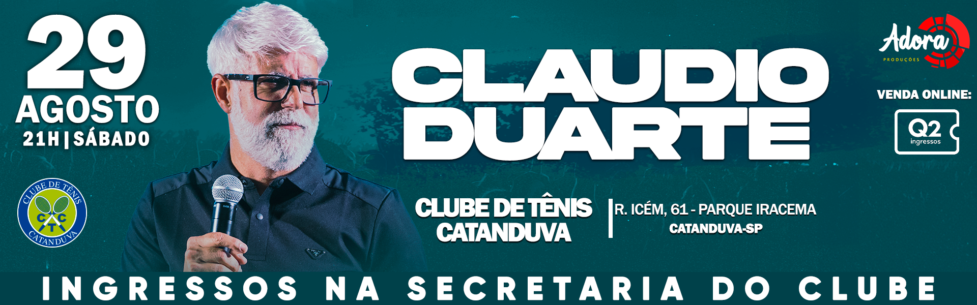 Palestra Pastor Claudio Duarte
